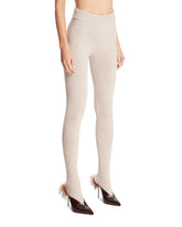 Beige Wool-Blend Tights | PDP | Antonia