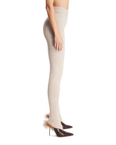 Beige Wool-Blend Tights | PDP | Antonia