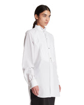 Camicia Da Smoking In Cotone Bianca | PDP | Antonia