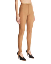Beige Stirrup Leggings | PDP | Antonia