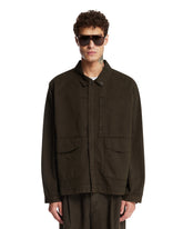 Green Cotton Overshirt | PDP | Antonia