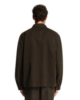 Green Cotton Overshirt | PDP | Antonia