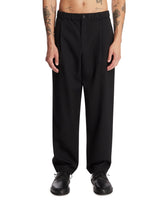 Black Straight-Leg Trousers | PDP | Antonia
