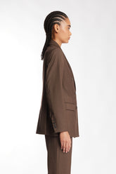 Blazer Doppiopetto Marrone | PDP | Antonia