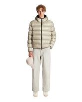 Green Hooded Down Jacket | PDP | Antonia