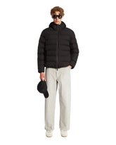Black Hooded Down Jacket | PDP | Antonia