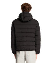 Black Hooded Down Jacket | PDP | Antonia