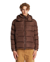 Matte Brown Maya Short Down Jacket | PDP | Antonia