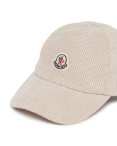 Beige Logo Cap | PDP | Antonia