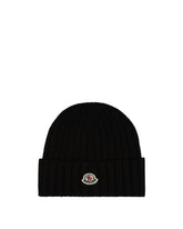 Black Wool Beanie | PDP | Antonia