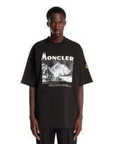 Black K2 Printed Cotton T-Shirt | PDP | Antonia