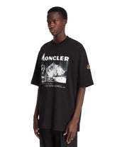 Black K2 Printed Cotton T-Shirt | PDP | Antonia