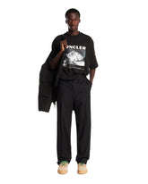 Black K2 Printed Cotton T-Shirt | PDP | Antonia