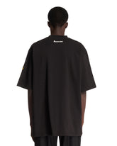 Black K2 Printed Cotton T-Shirt | PDP | Antonia
