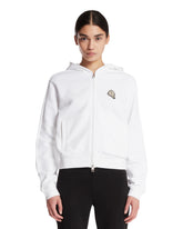 White Cotton Hoodie | PDP | Antonia