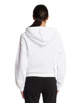 White Cotton Hoodie | PDP | Antonia