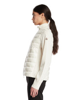 White Padded Cardigan | PDP | Antonia