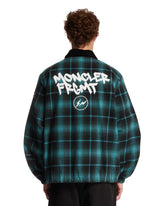 Moncler Genius x Fragment Green Reversible Overshirt | PDP | Antonia