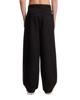 Moncler Genius x Fragment Pantaloni In Cotone Neri | PDP | Antonia