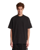 Moncler Genius x Fragment Black Logo T-Shirt | PDP | Antonia