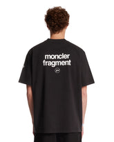Moncler Genius x Fragment T-Shirt Con Logo Nera | PDP | Antonia