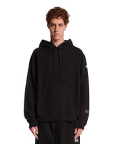 Moncler Genius x Fragment Felpa Con Logo Nera | PDP | Antonia