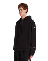Moncler Genius x Fragment Felpa Con Logo Nera | PDP | Antonia