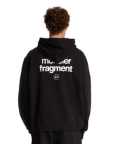 Moncler Genius x Fragment Felpa Con Logo Nera | PDP | Antonia
