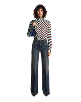Blusa In Seta A Righe Verde | PDP | Antonia