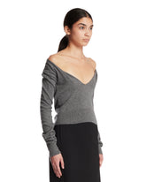 Gray Cashmere Top | PDP | Antonia