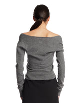 Gray Cashmere Top | PDP | Antonia