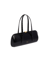 Black Aurora Leather Bag | PDP | Antonia