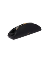 Black Lua Leather Clutch | PDP | Antonia