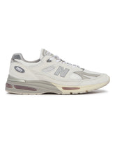 Beige Made in UK 991v2 Sneakers | PDP | Antonia
