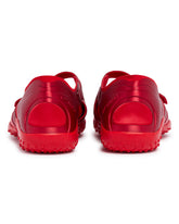 Red Air Rift Satin Sneakers | PDP | Antonia