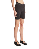 NikeSKIMS Black Stretch Shorts | PDP | Antonia