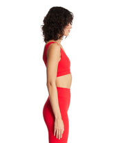 Red NikeSKIMS Double-Strap Bra | PDP | Antonia