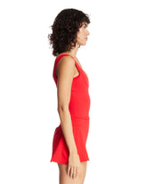 Red NikeSKIMS Double-Strap Top | PDP | Antonia