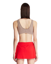 Beige NikeSKIMS Scoop Neck Bra | PDP | Antonia