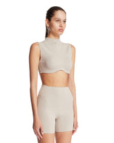 NikeSKIMS Top Mock Neck Beige | PDP | Antonia