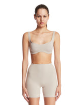 NikeSKIMS Beige Front Seam Top | PDP | Antonia