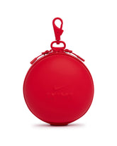 Red NikeSKIMS Round Rigid Pouch | PDP | Antonia