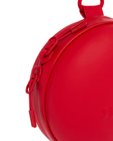 Red NikeSKIMS Round Rigid Pouch | PDP | Antonia