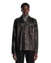 Black Leather Private Jacket | PDP | Antonia