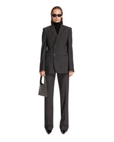 Gray Clean Break Jacket | PDP | Antonia