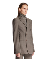 Gray Clean Break Jacket | PDP | Antonia