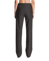 Gray Clean Break Trousers | PDP | Antonia