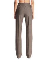 Gray Clean Break Trousers | PDP | Antonia