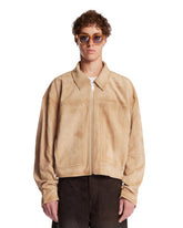 Beige Suede Jacket | PDP | Antonia