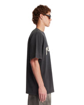 T-Shirt Con Logo Nera | PDP | Antonia